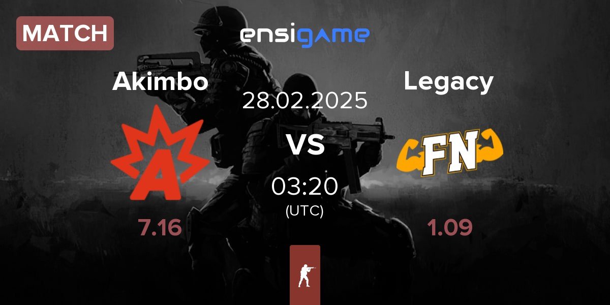 Match Akimbo Esports Akimbo vs Legacy | 28.02