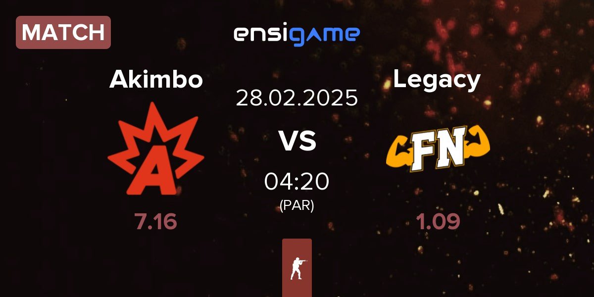 Match Akimbo Esports Akimbo vs Legacy | 28.02