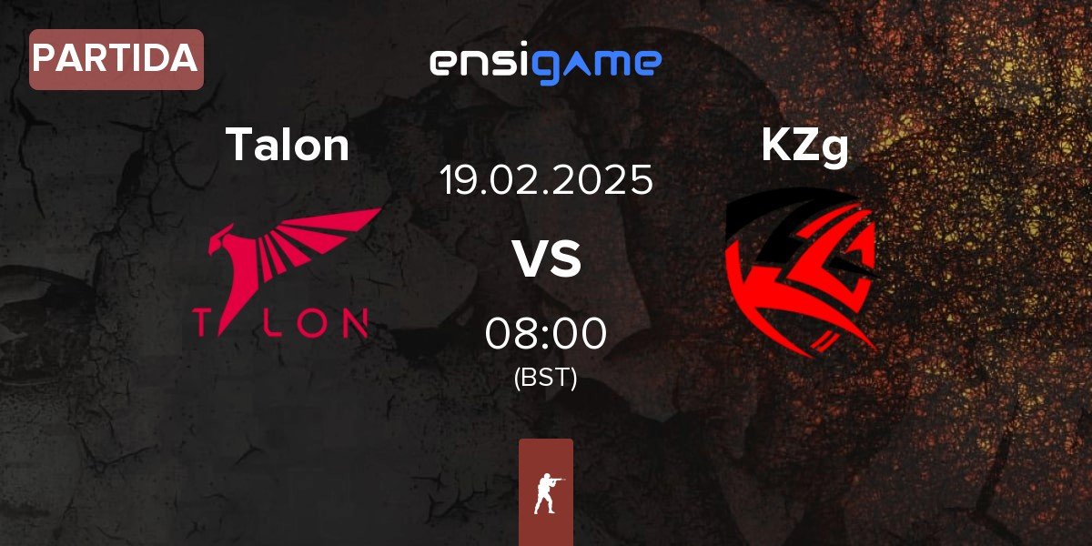 Partida Talon Esports Talon vs KZG KZg | 19.02