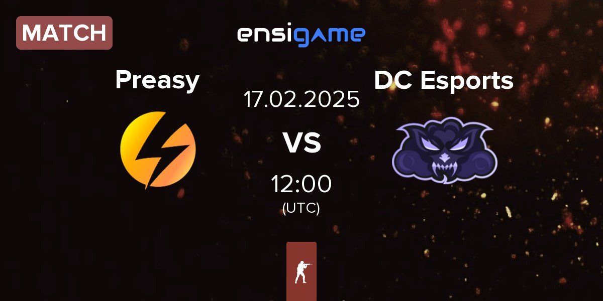 Match Preasy Esport Preasy vs Dark Cloud Esports DC Esports | 17.02