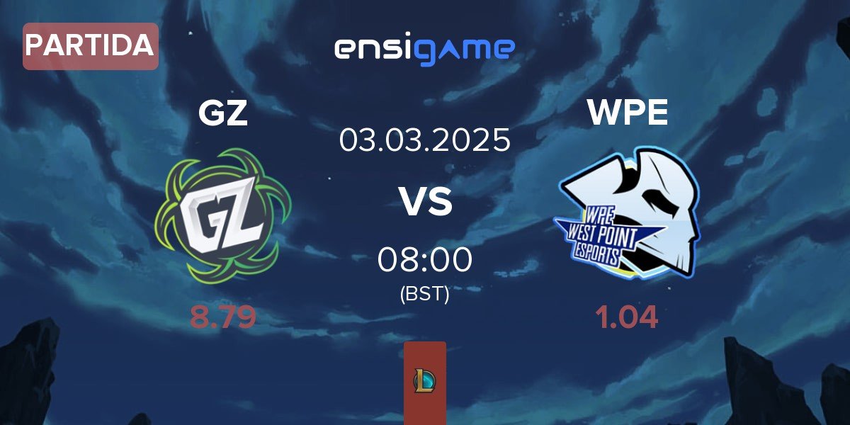 Partida Ground Zero Gaming GZ vs West Point Esports WPE | 03.03