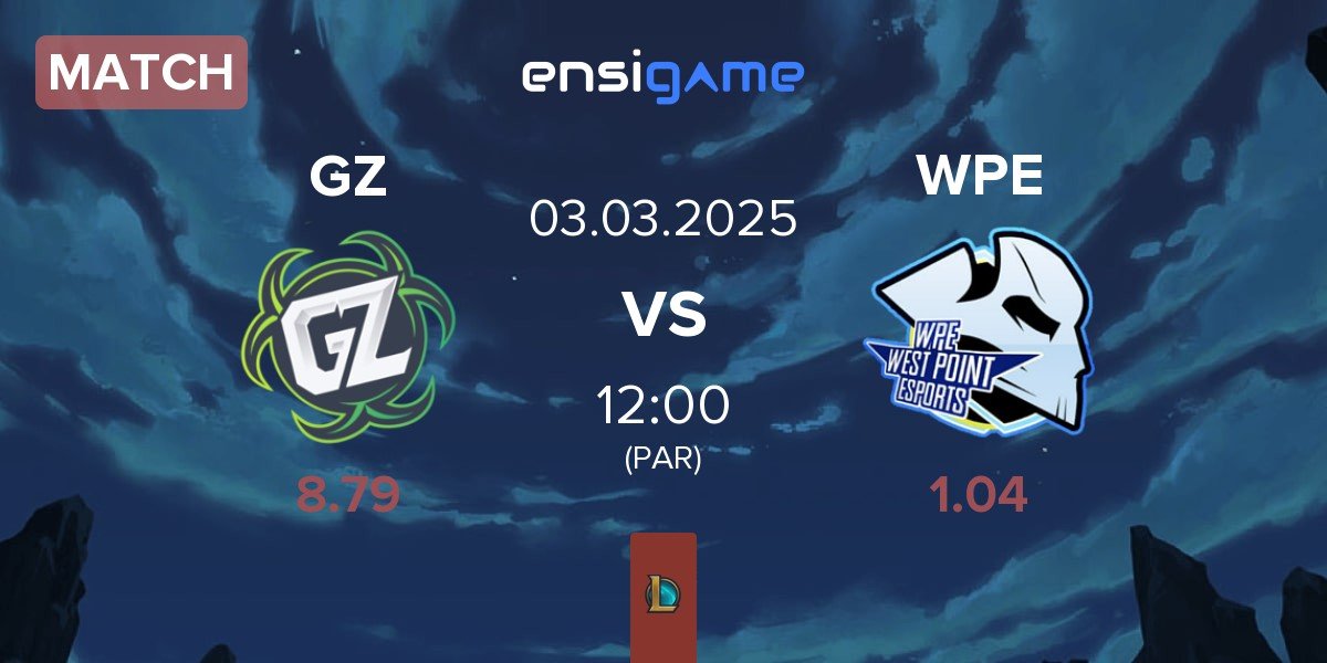 Match Ground Zero Gaming GZ vs West Point Esports WPE | 03.03