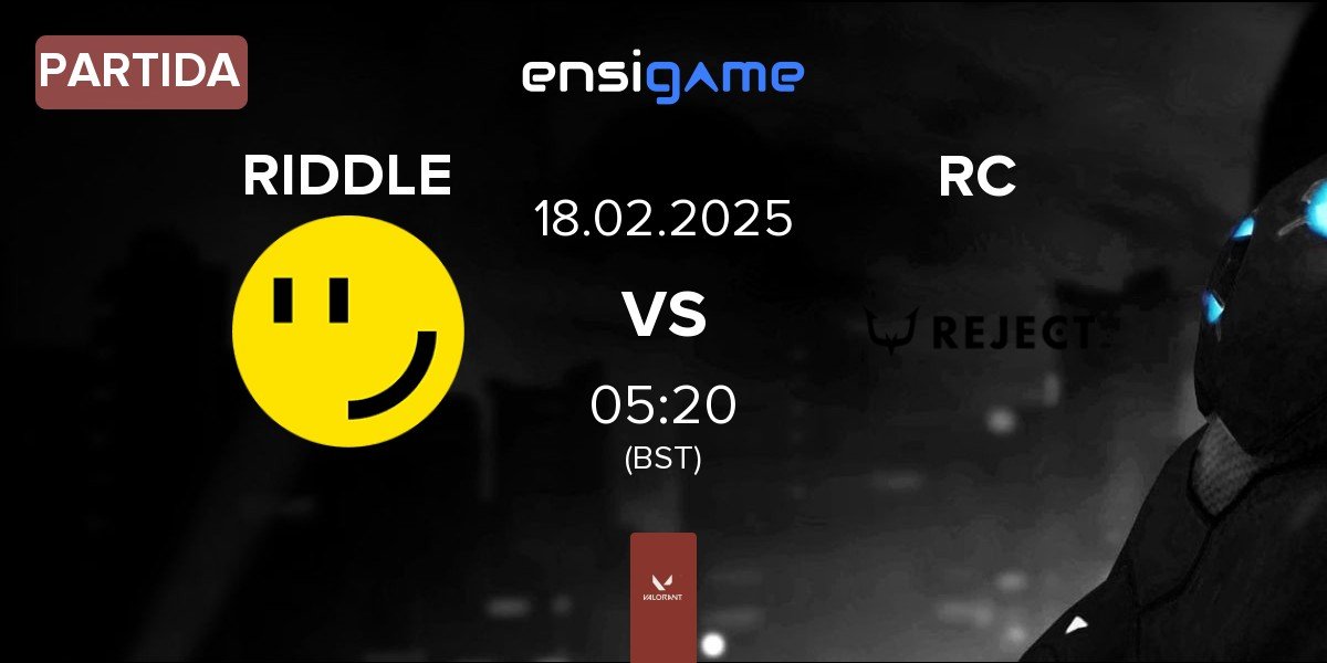 Partida RIDDLE ORDER RIDDLE vs REJECT RC | 18.02