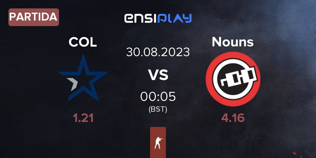 Partida Complexity Gaming COL vs Nouns Esports Nouns | 29.08