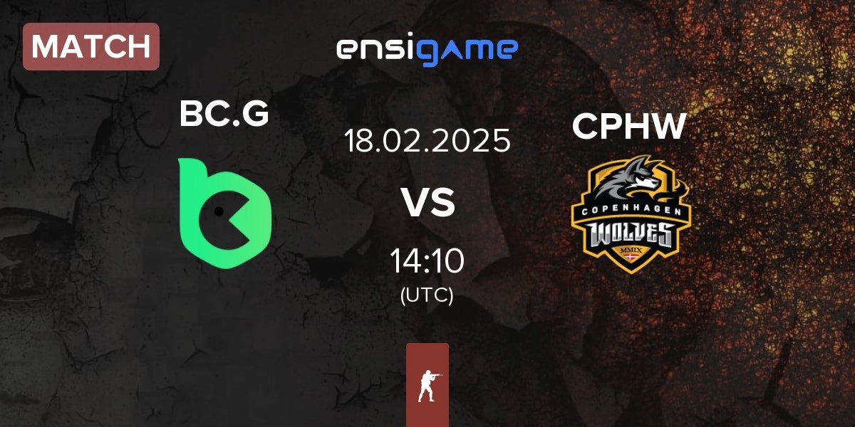 Match BC.Game Esports BC.G vs Copenhagen Wolves CPHW | 18.02