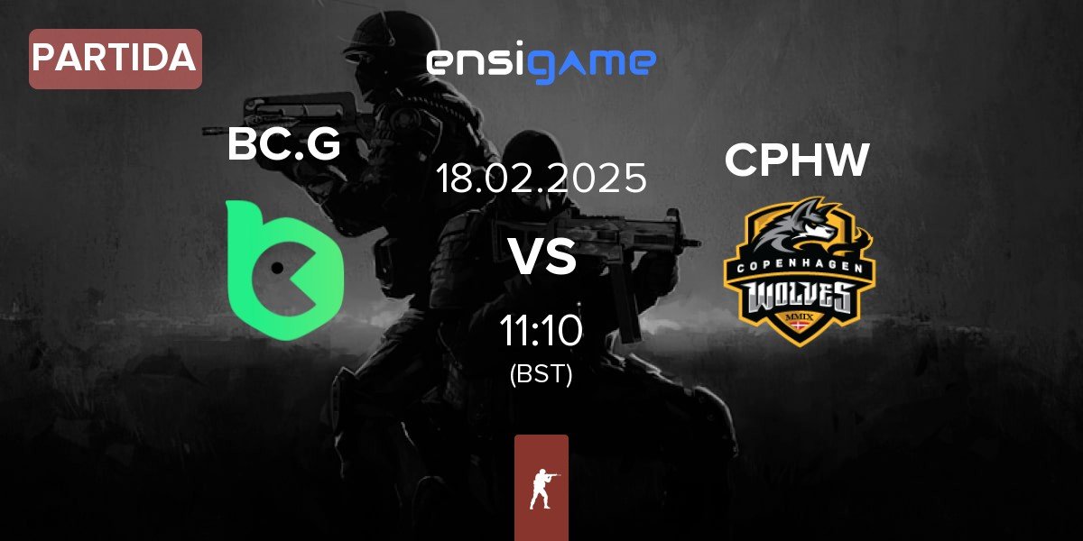 Partida BC.Game Esports BC.G vs Copenhagen Wolves CPHW | 18.02