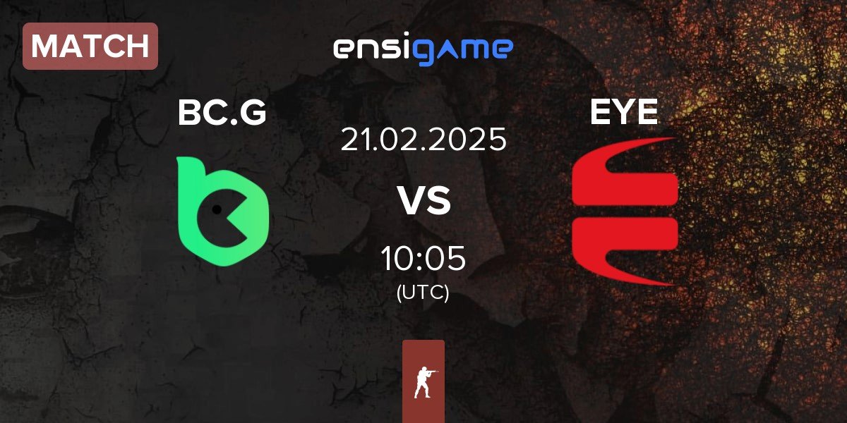 Match BC.Game Esports BC.G vs EYEBALLERS EYE | 21.02