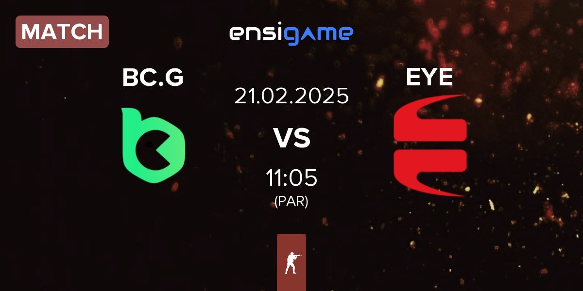 Match BC.Game Esports BC.G vs EYEBALLERS EYE | 21.02