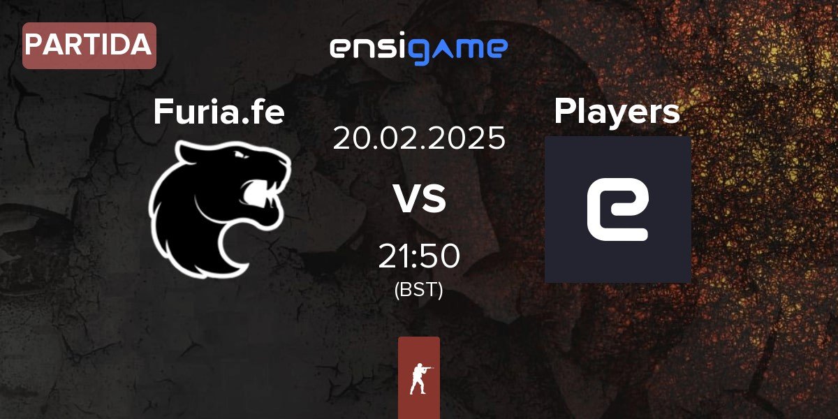 Partida FURIA Esports Female Furia.fe vs Players | 20.02