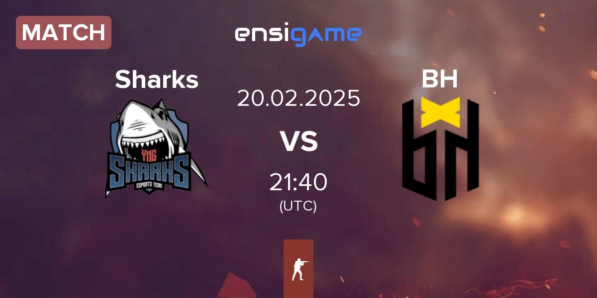 Match Sharks Esports Sharks vs Bounty Hunters BH | 20.02