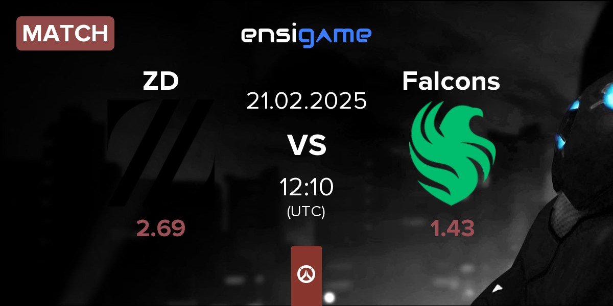 Match Zeta Division ZD vs Team Falcons Falcons | 21.02