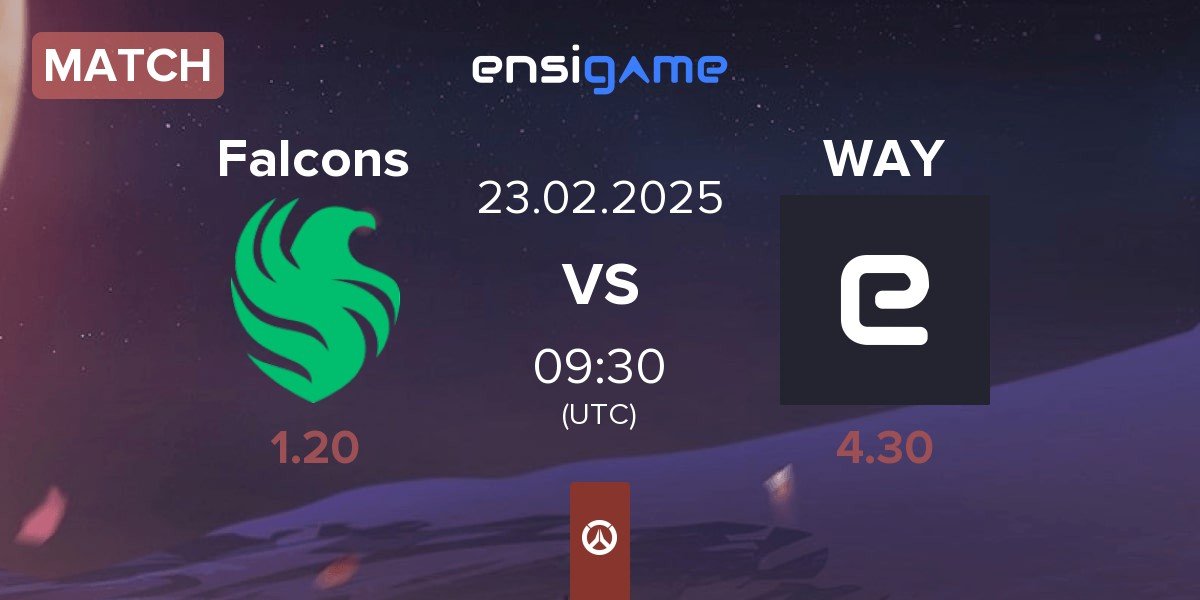 Match Team Falcons Falcons vs WAY | 23.02