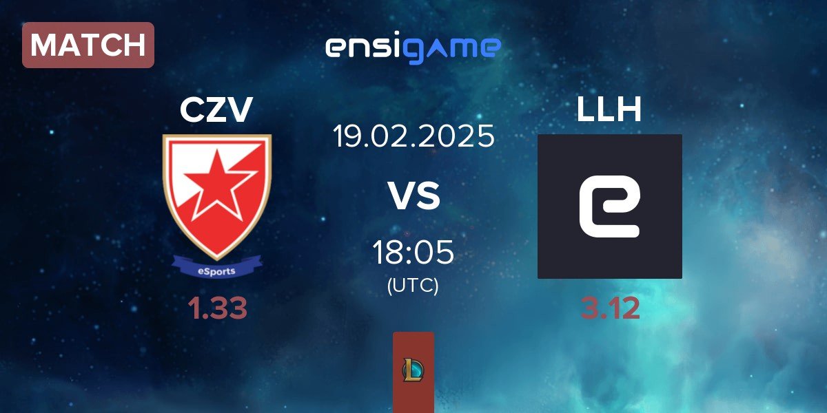 Match Crvena zvezda Esports CZV vs Lenovo Legion Honved LLH | 19.02