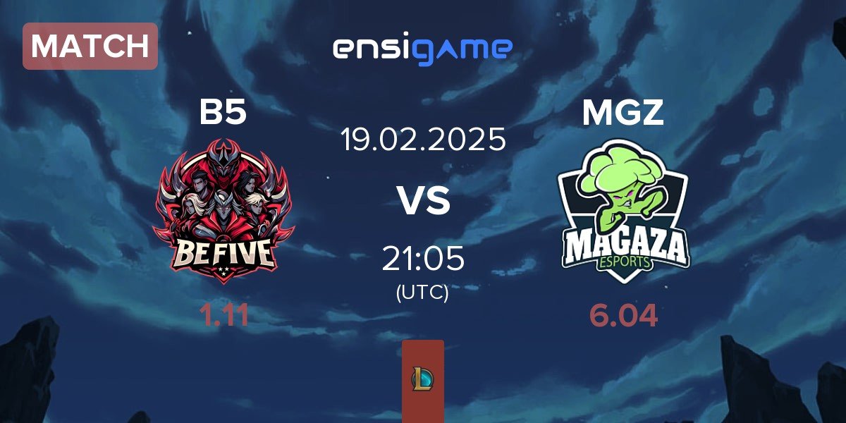 Match BeFive B5 vs MAGAZA MGZ | 19.02