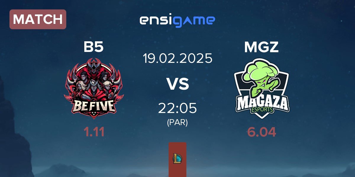 Match BeFive B5 vs MAGAZA MGZ | 19.02