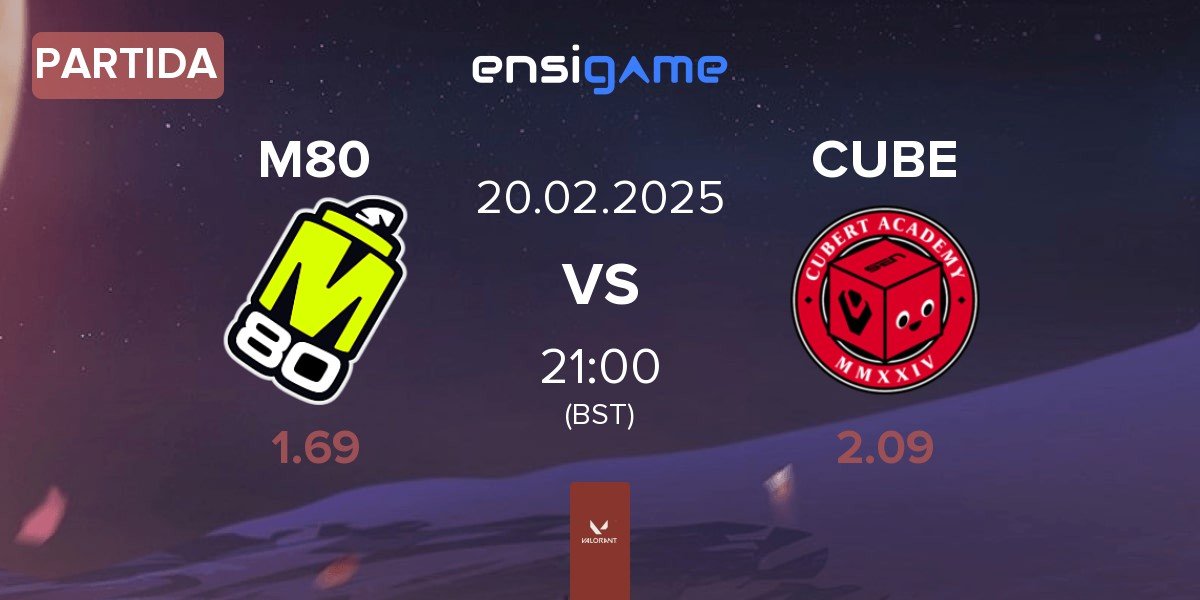 Partida M80 vs Cubert Academy Cube.Ac | 19.02