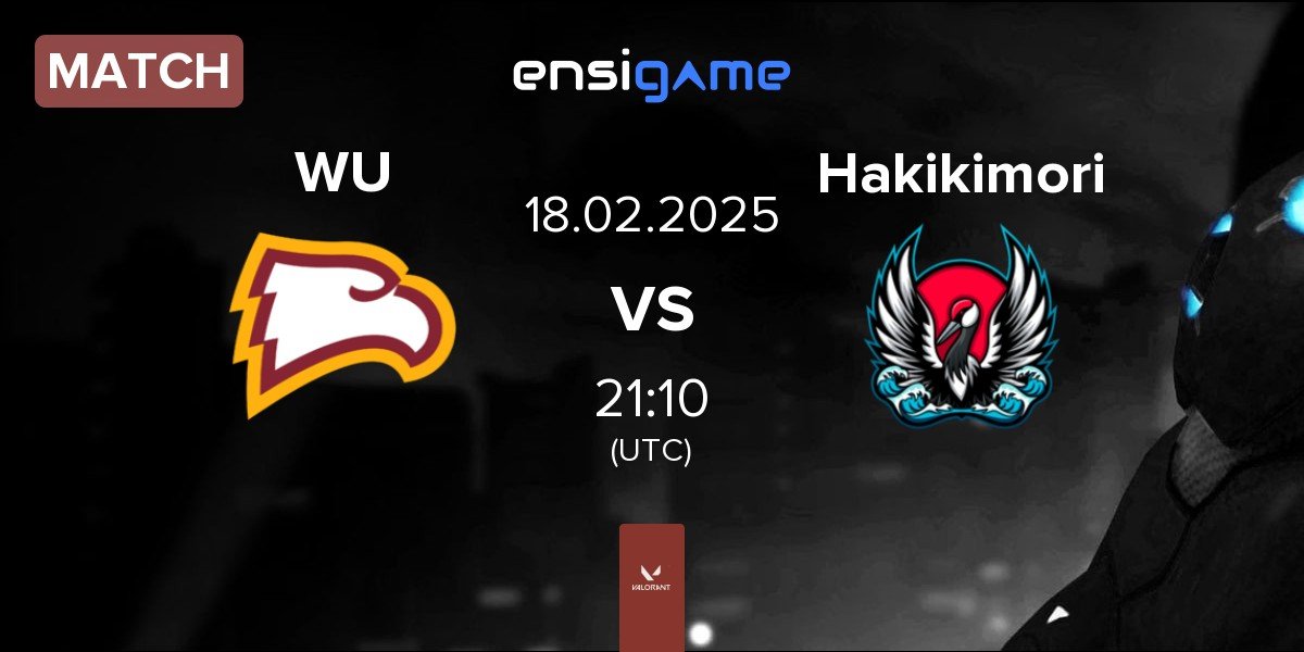 Match Winthrop University WU vs Hakikimori | 18.02