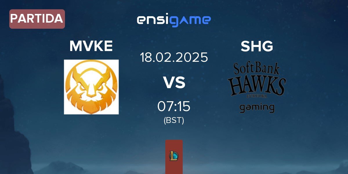 Partida MGN Vikings Esports MVKE vs Fukuoka SoftBank Hawks gaming SHG | 18.02