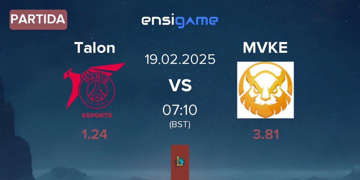 Partida Talon vs MGN Vikings Esports MVKE | 19.02