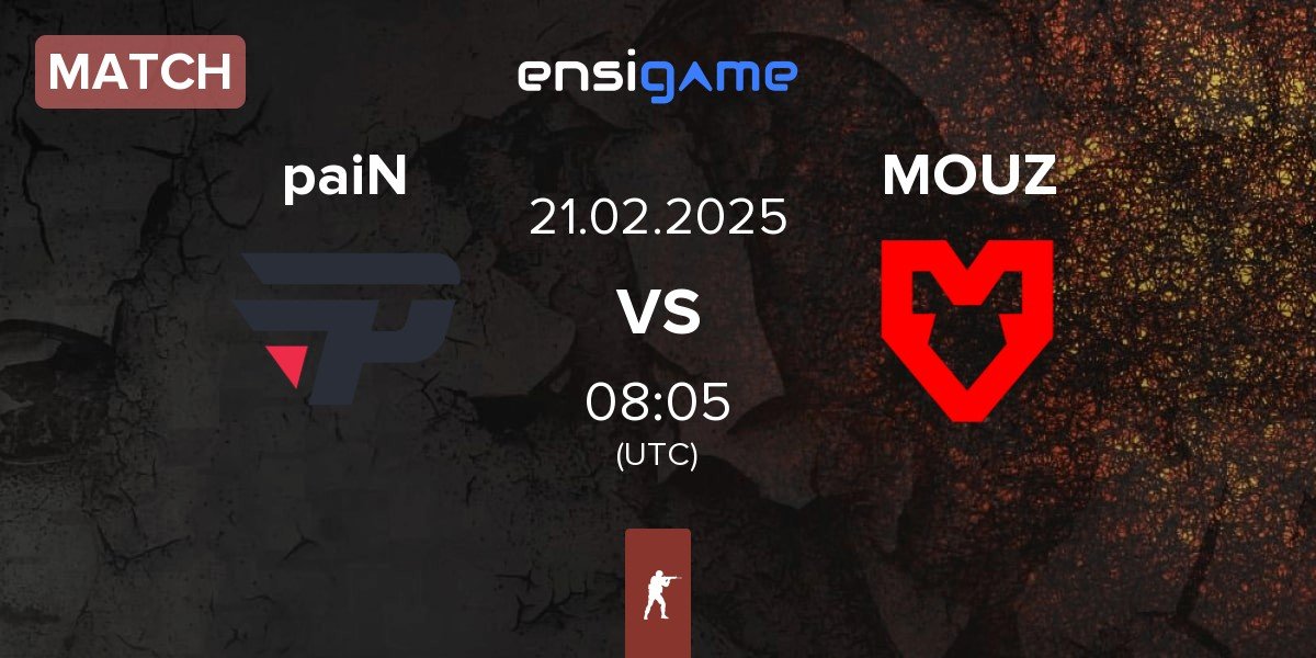 Match paiN Gaming paiN vs MOUZ | 21.02