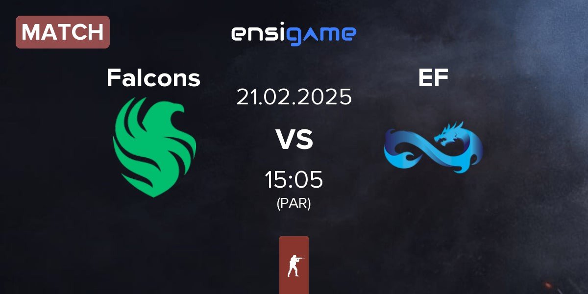 Match Team Falcons Falcons vs Eternal Fire EF | 21.02