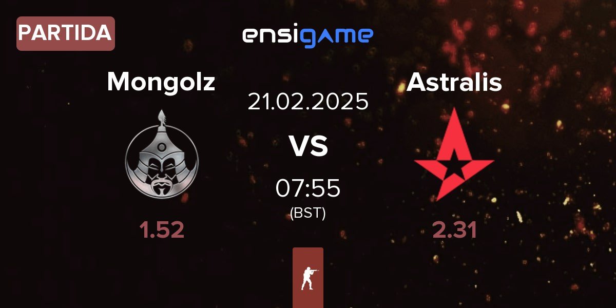 Partida The Mongolz Mongolz vs Astralis | 21.02