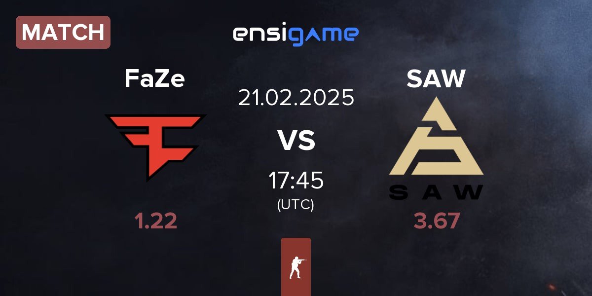 Match FaZe Clan FaZe vs SAW | 21.02