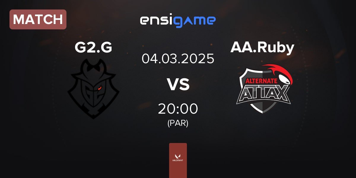 Match G2 Gozen G2.G vs ALTERNATE aTTaX Ruby AA.Ruby | 04.03