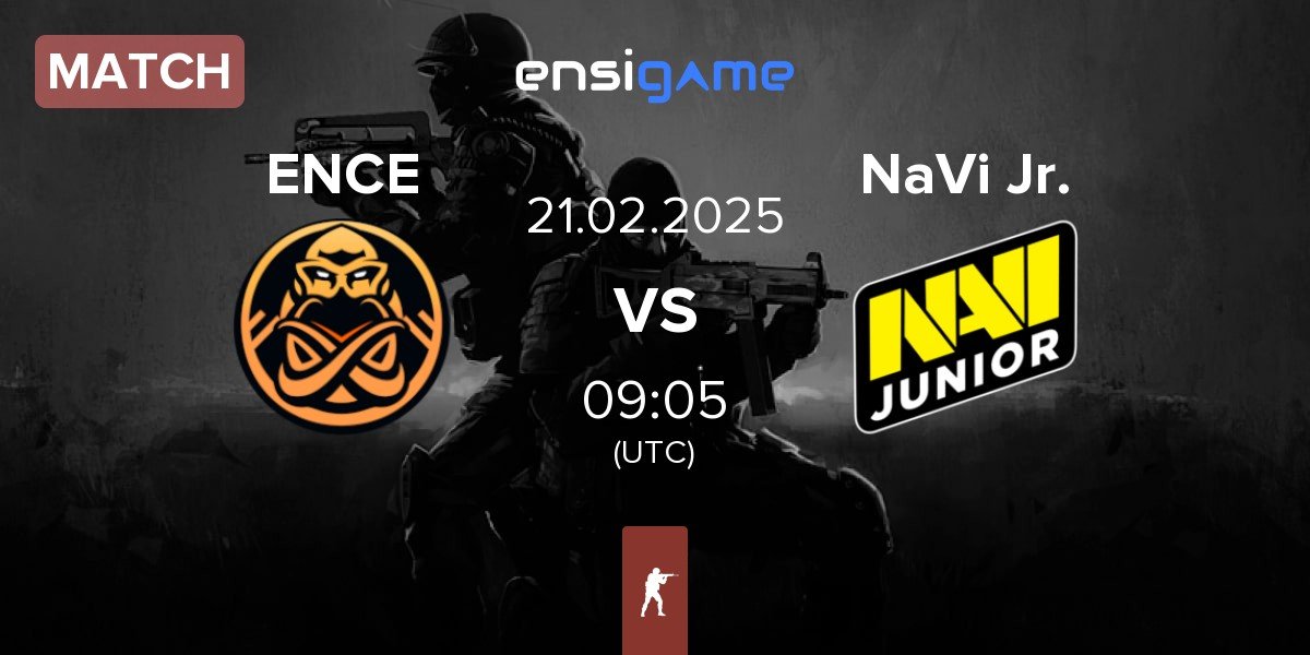 Match ENCE vs Natus Vincere Junior NaVi Jr. | 21.02