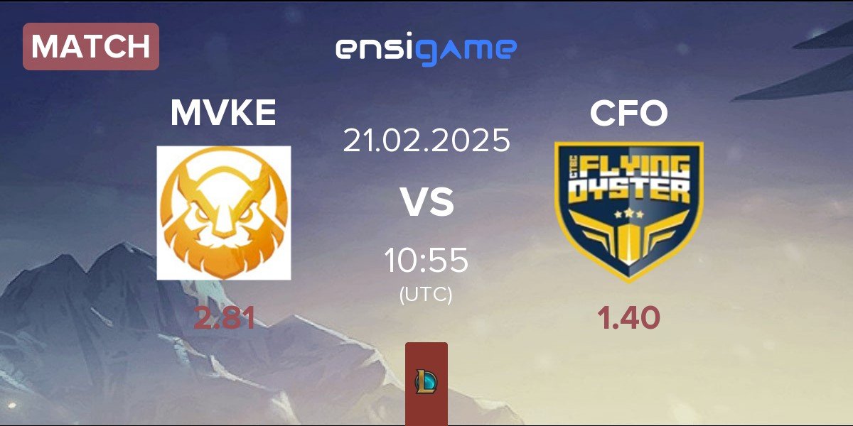 Match MGN Vikings Esports MVKE vs CTBC Flying Oyster CFO | 21.02