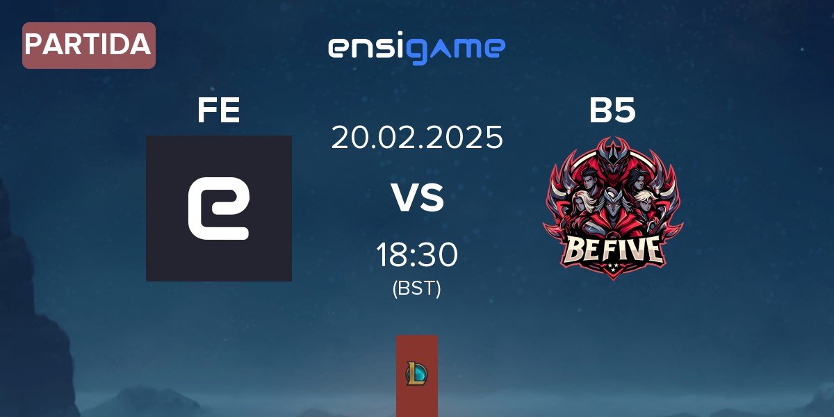 Partida Fantastic Esports FE vs BeFive B5 | 20.02