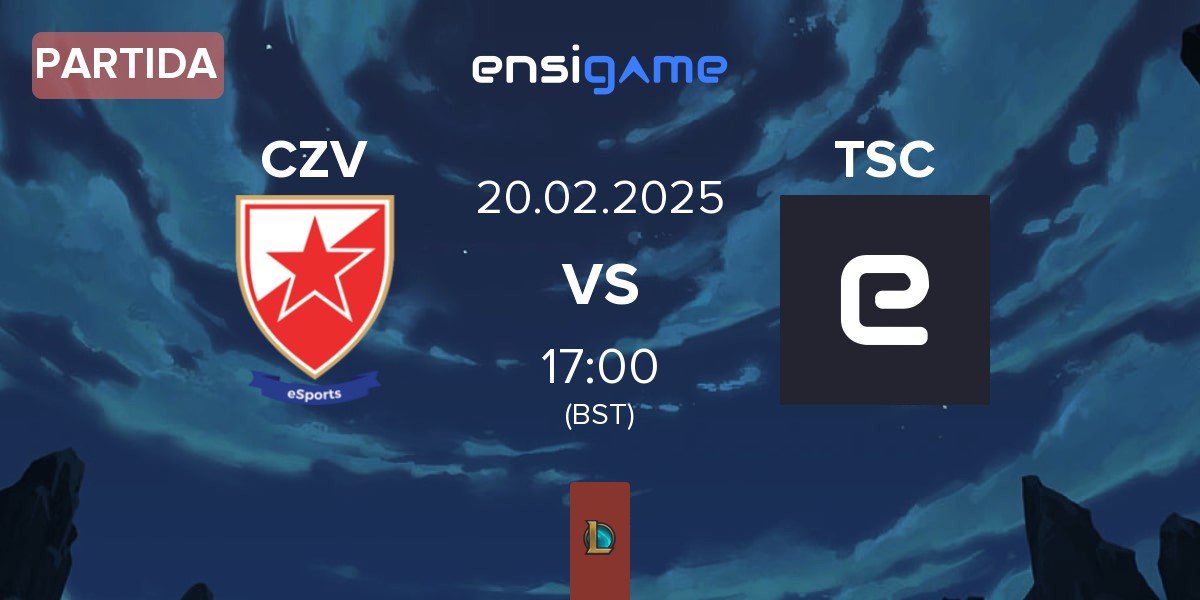 Partida Crvena zvezda Esports CZV vs Team Secret Club TSC | 20.02