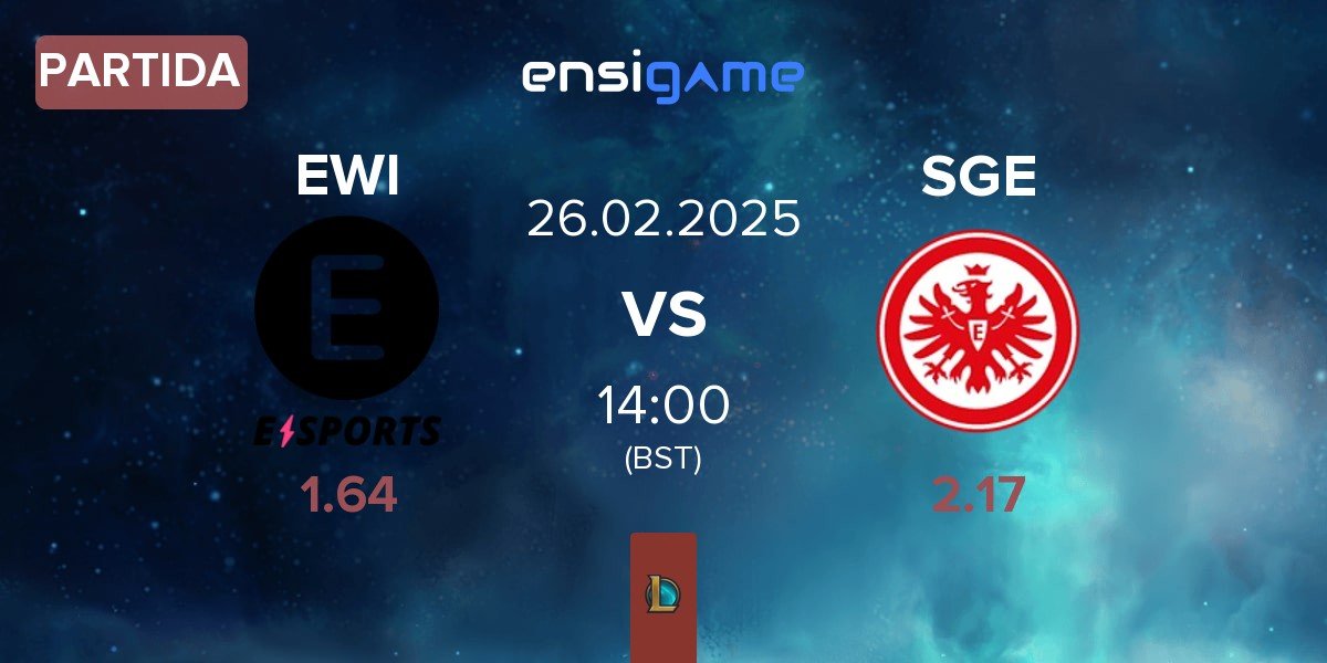 Partida E WIE EINFACH E-SPORTS EWI vs Eintracht Frankfurt SGE | 26.02