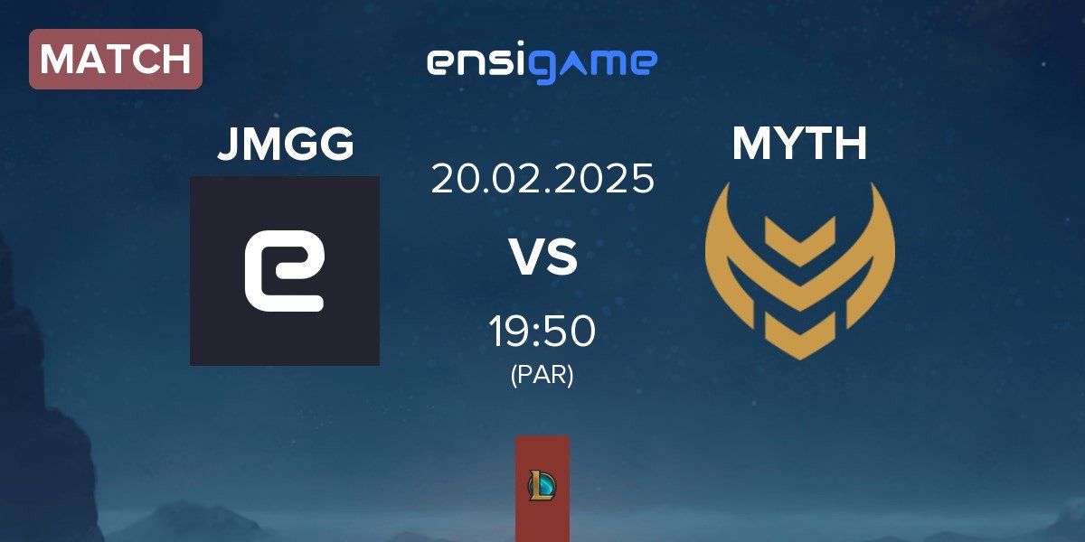 Match Jörmungang JMGG vs Myth Esports MYTH | 20.02