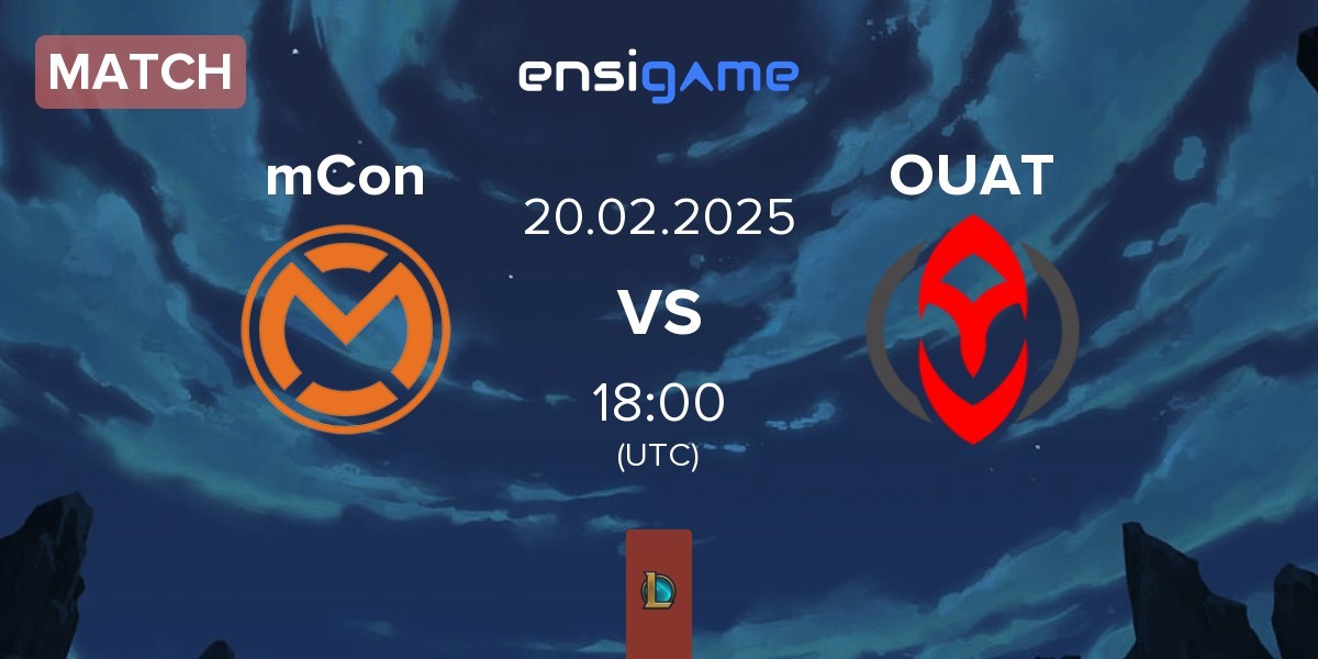 Match mCon esports mCon vs Once Upon A Team OUAT | 20.02