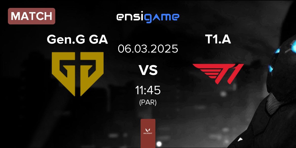 Match Gen.G Global Academy Gen.G GA vs T1 Academy T1.A | 06.03