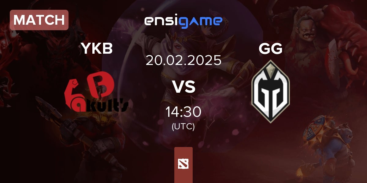 Match Yakult Brothers YKB vs Gaimin Gladiators GG | 20.02