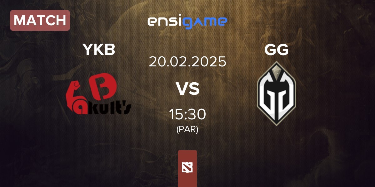 Match Yakult Brothers YKB vs Gaimin Gladiators GG | 20.02