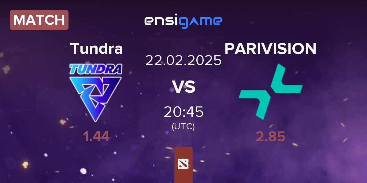 Match Tundra Esports Tundra vs PARIVISION | 22.02