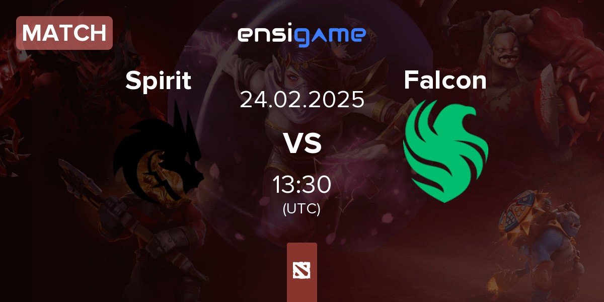 Match Team Spirit Spirit vs Team Falcons Falcon | 24.02