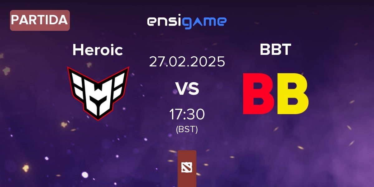 Partida Heroic vs BetBoom Team BBT | 27.02