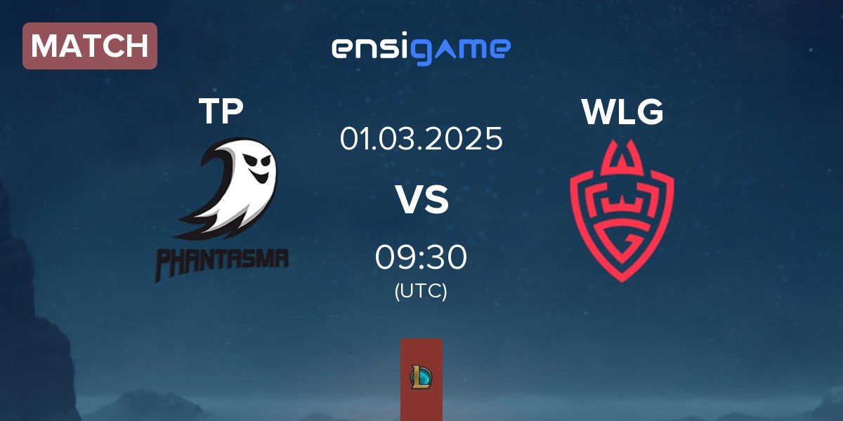 Match Team Phantasma TP vs WLGaming Esports WLG | 01.03