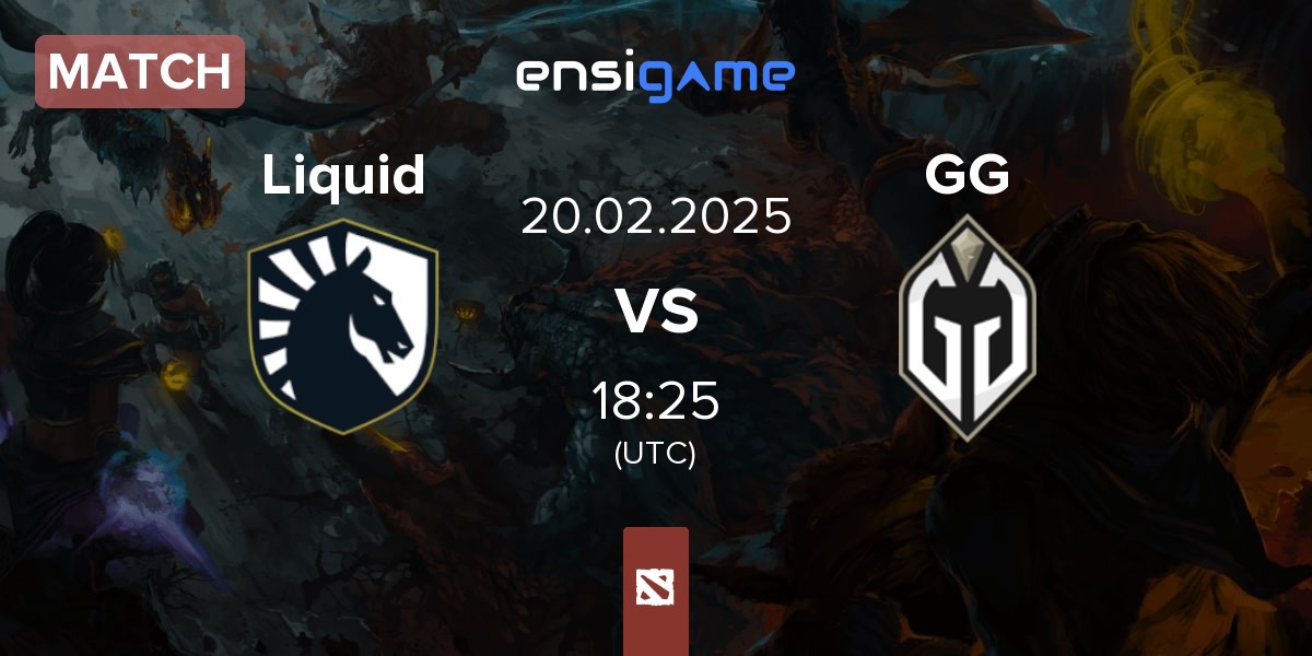 Match Team Liquid Liquid vs Gaimin Gladiators GG | 20.02