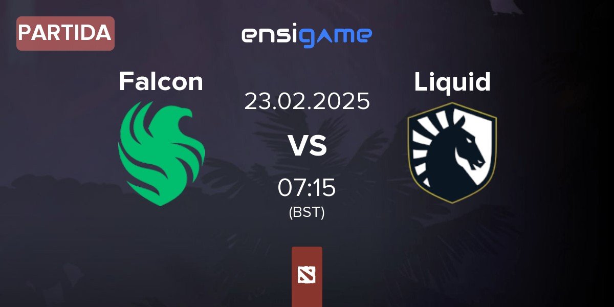 Partida Team Falcons Falcon vs Team Liquid Liquid | 23.02