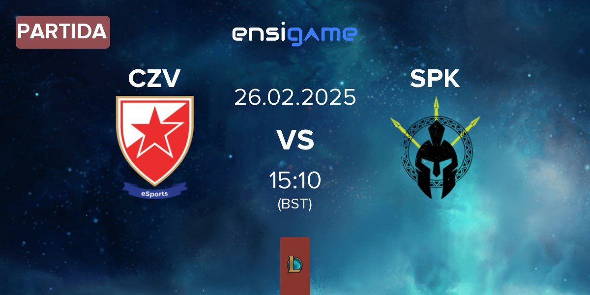 Partida Crvena zvezda Esports CZV vs SPIKE Syndicate SPK | 26.02