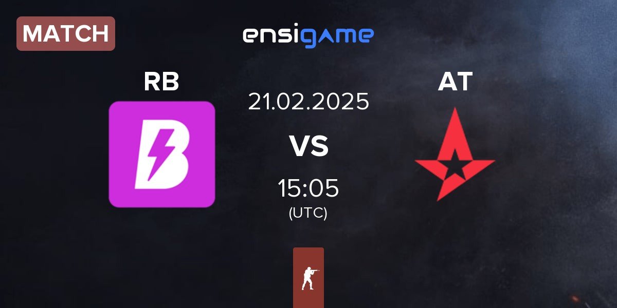 Match RUSH B RB vs Astralis Talent AT | 21.02