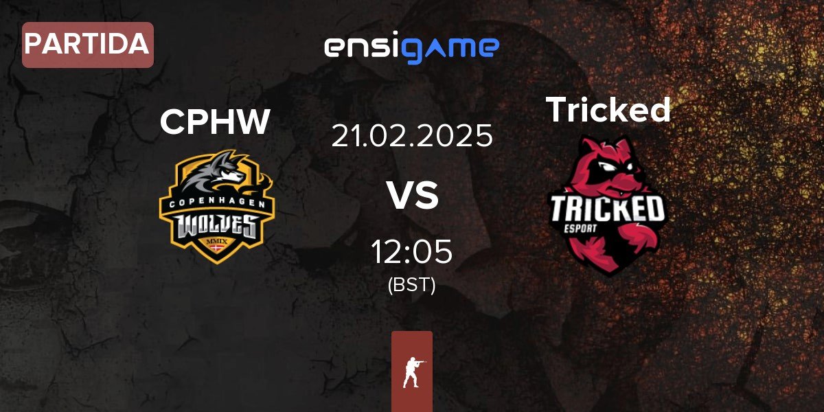 Partida Copenhagen Wolves CPHW vs Tricked eSports Tricked | 21.02