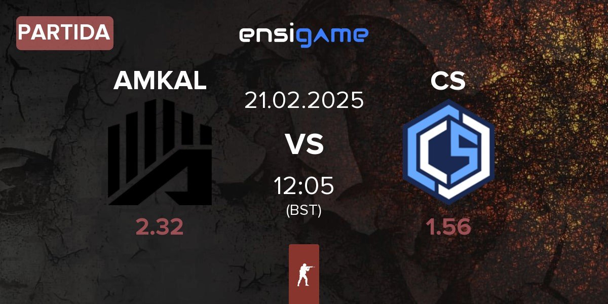 Partida AMKAL vs CYBERSHOKE Esports CS | 21.02