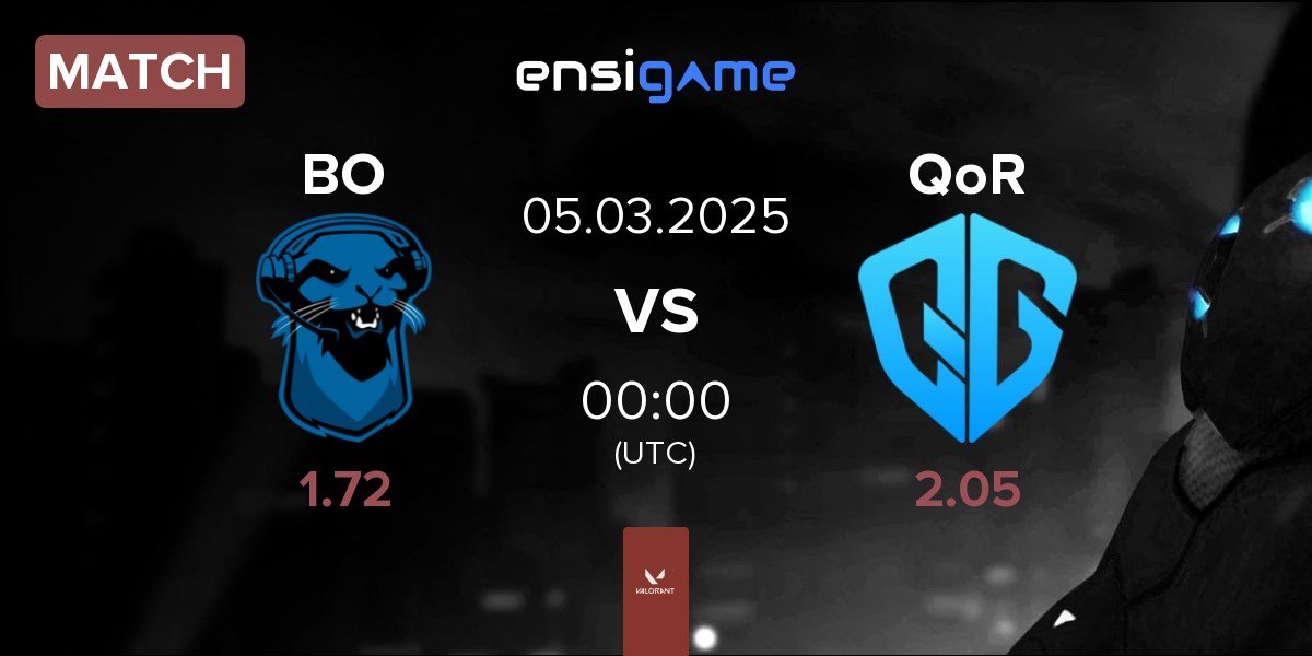 Match Blue Otter BO vs QoR | 05.03