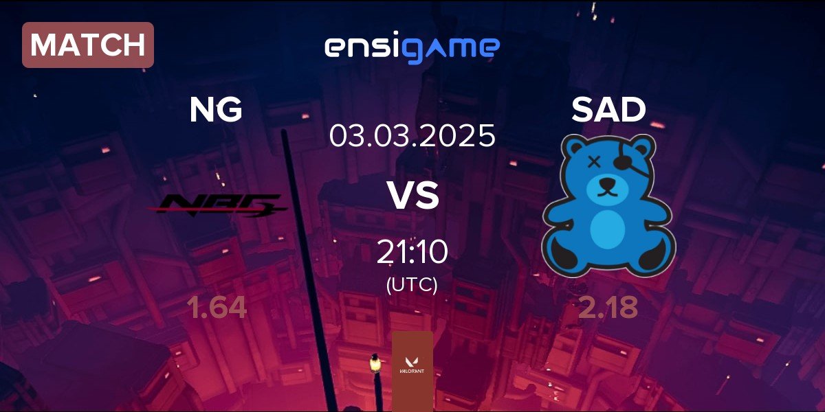 Match Nightblood Gaming NG vs SaD Esports SAD | 03.03